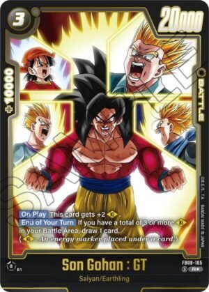 Son Gohan : GT - FB09-105 (Alternate Art) - Dual Evolution (FB09) Son Gohan : GT - FB09-105 (Alternate Art) - Dual Evolution (FB09)