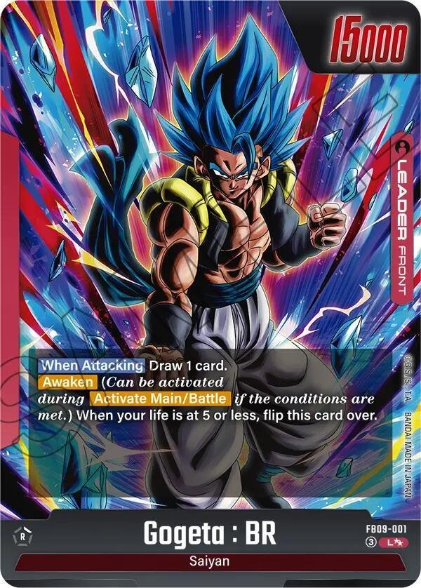 11 Gogeta : BR - FB09-001 (Super Alternate Art) - Dual Evolution (FB09)