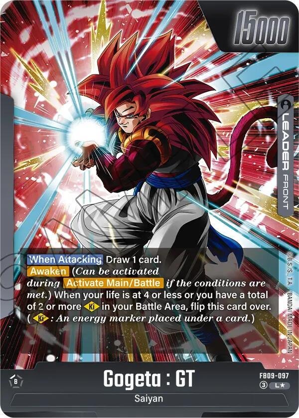 Gogeta : GT (Alternate Art) - Dual Evolution (FB09) Gogeta : GT (Alternate Art) - Dual Evolution (FB09)