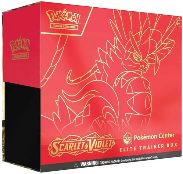Scarlet & Violet Pokemon Center Elite Trainer Box (Exclusive) [Koraidon] - SV01