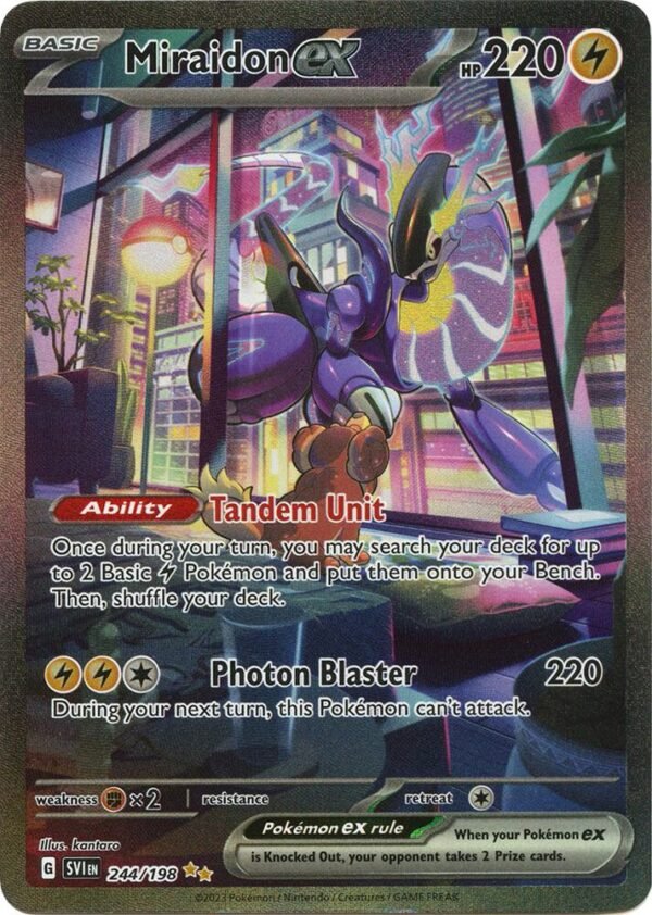 Miraidon ex - 244/198 Miraidon ex - 244/198 - SV01
