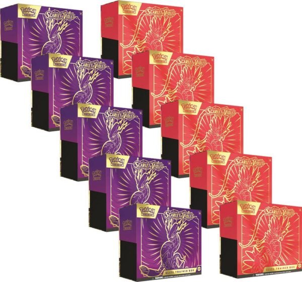 Scarlet & Violet Elite Trainer Box Case - SV01 Scarlet & Violet Elite Trainer Box Case - SV01