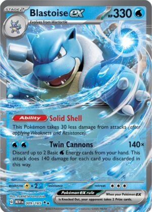 Blastoise ex - 009/165 - SV