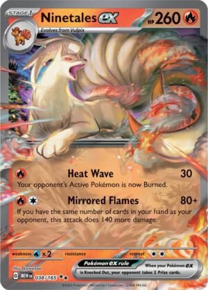 Ninetales ex - 038/165 - SV Ninetales ex - 038/165 - SV