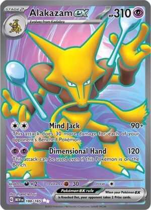 Alakazam ex - 188/165 - SV