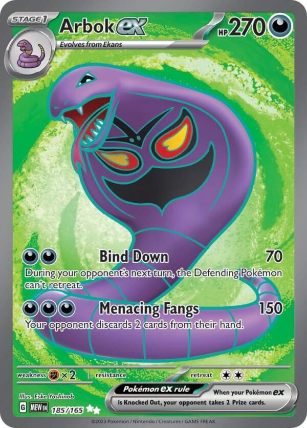 Arbok ex - 185/165 - SV