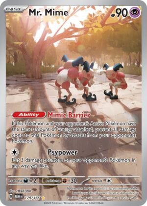 Mr. Mime - 179/165 - SV Mr. Mime - 179/165 - SV