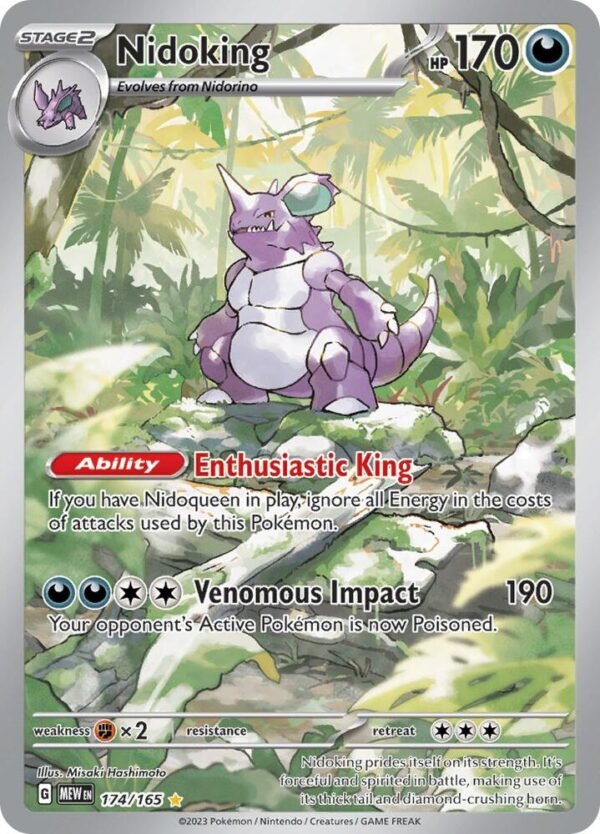 Nidoking - 174/165 - SV Nidoking - 174/165 - SV