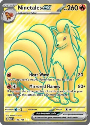Ninetales ex - 186/165 - SV Ninetales ex - 186/165 - SV
