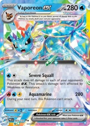 Vaporeon ex - 023/131 - SV