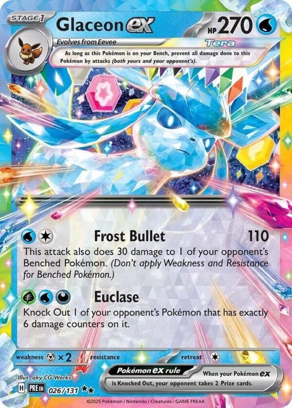 Glaceon ex - 026/131 - SV