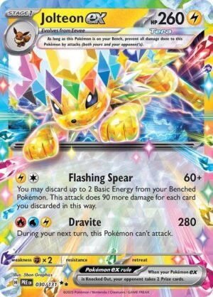 Jolteon ex - 030/131 - SV Jolteon ex - 030/131 - SV