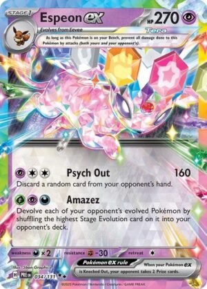 Espeon ex - 034/131 - SV Espeon ex - 034/131 - SV