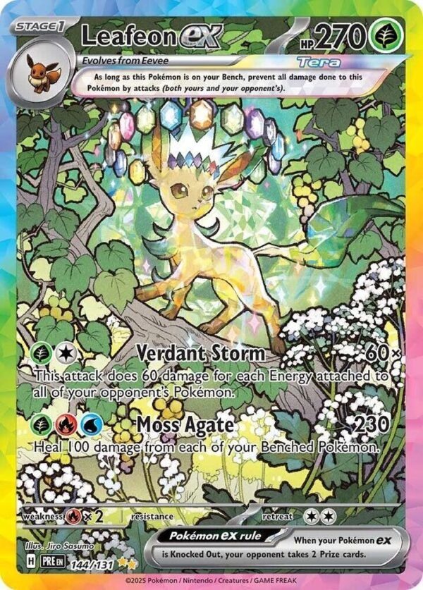 Leafeon ex - 144/131 - SV Leafeon ex - 144/131 - SV