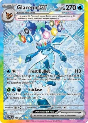 Glaceon ex - 150/131 - SV Glaceon ex - 150/131 - SV