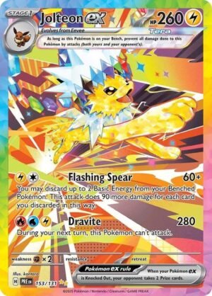 Jolteon ex - 153/131 - SV Jolteon ex - 153/131 - SV