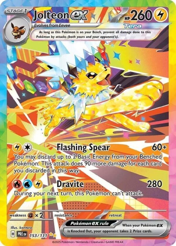 Jolteon ex - 153/131 - SV Jolteon ex - 153/131 - SV