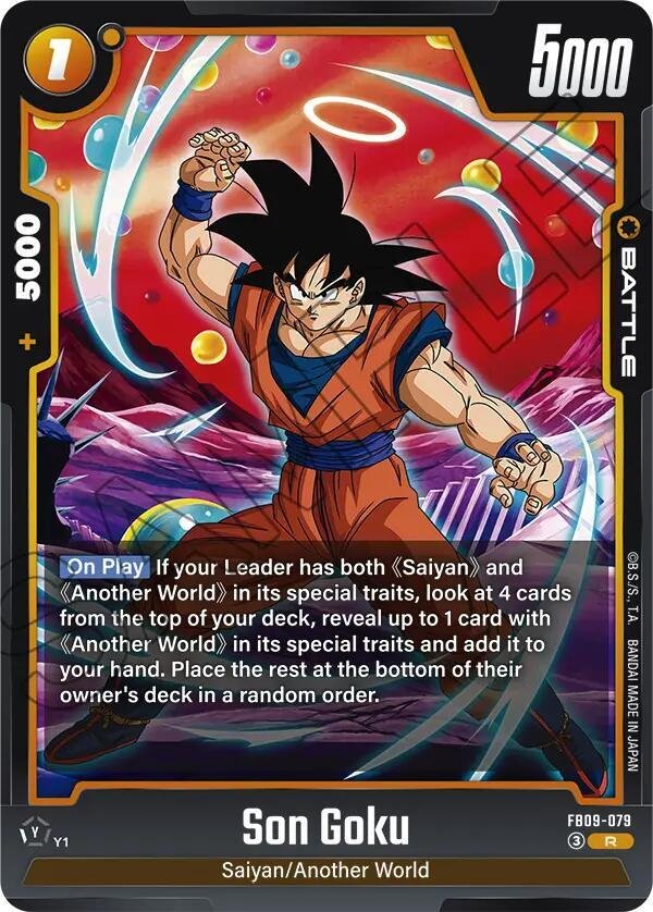 Son Goku - FB09-079 - Dual Evolution (FB09)
