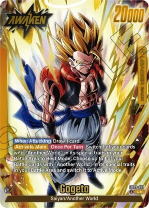 Son Goku/Vegeta // Gogeta (Alternate Art) - Dual Evolution (FB09)