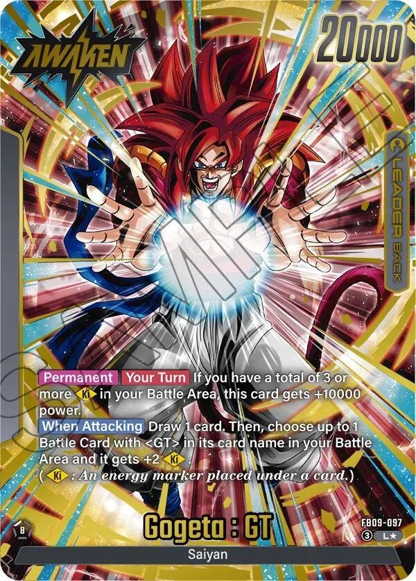 Gogeta : GT (Alternate Art) - Dual Evolution (FB09) Gogeta : GT (Alternate Art) - Dual Evolution (FB09)
