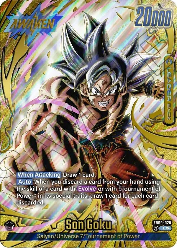 Son Goku - FB09-025 (Super Alternate Art) - Dual Evolution (FB09)