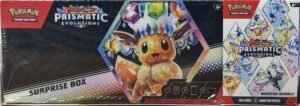 Prismatic Evolutions Booster Bundle + Surprise Box Bundle (Sam's Club) - SV Prismatic Evolutions Booster Bundle + Surprise Box Bundle (Sam's Club) - SV