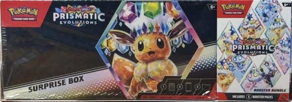 Prismatic Evolutions Booster Bundle + Surprise Box Bundle (Sam's Club) - SV