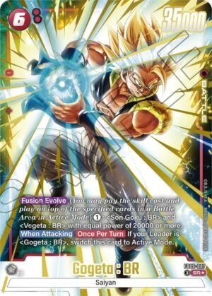 Gogeta : BR - FB09-007 (Alternate Art) - Dual Evolution (FB09) Gogeta : BR - FB09-007 (Alternate Art) - Dual Evolution (FB09)