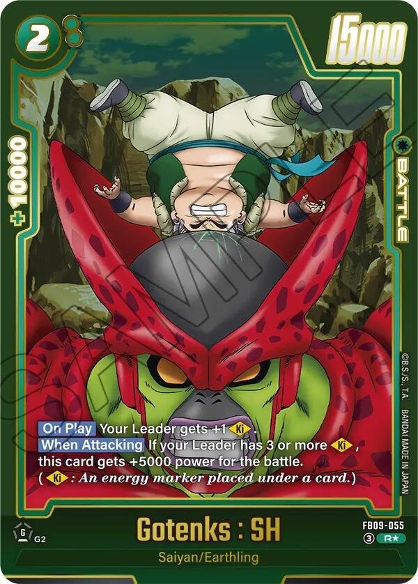 Gotenks : SH (Alternate Art) - Dual Evolution (FB09) Gotenks : SH (Alternate Art) - Dual Evolution (FB09)