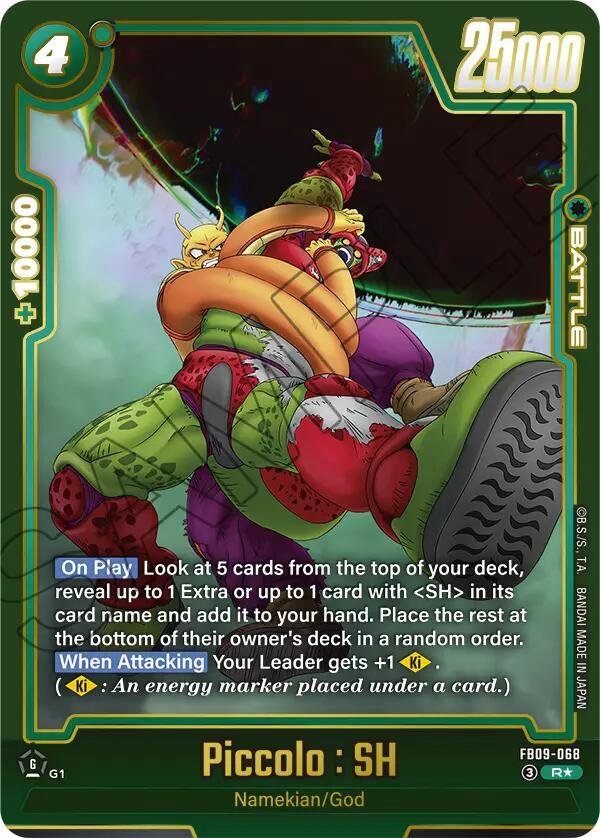 Piccolo : SH - FB09-068 (Alternate Art) - Dual Evolution (FB09)