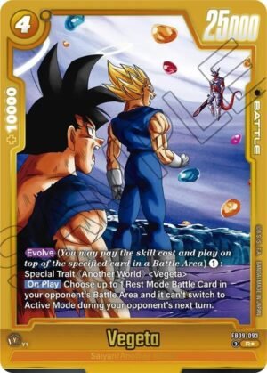 Vegeta - FB09-093 (Alternate Art) Vegeta - FB09-093 (Alternate Art)