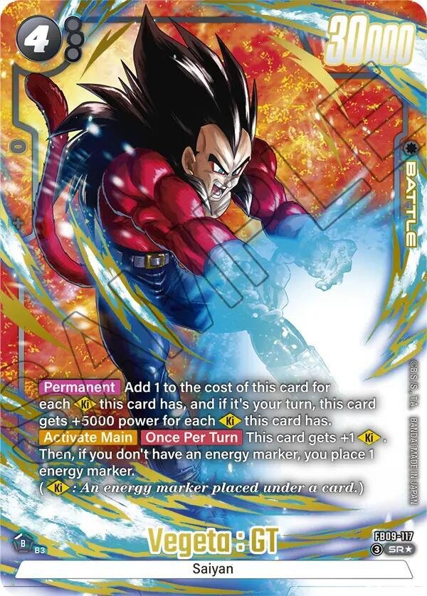 Vegeta : GT - FB09-117 (Alternate Art) Vegeta : GT - FB09-117 (Alternate Art)
