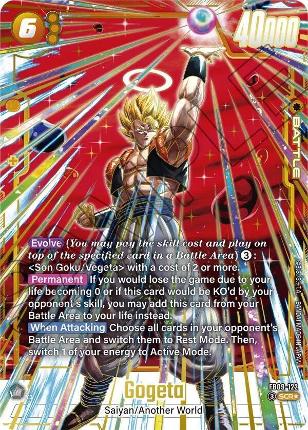 Gogeta (Alternate Art) Gogeta (Alternate Art)