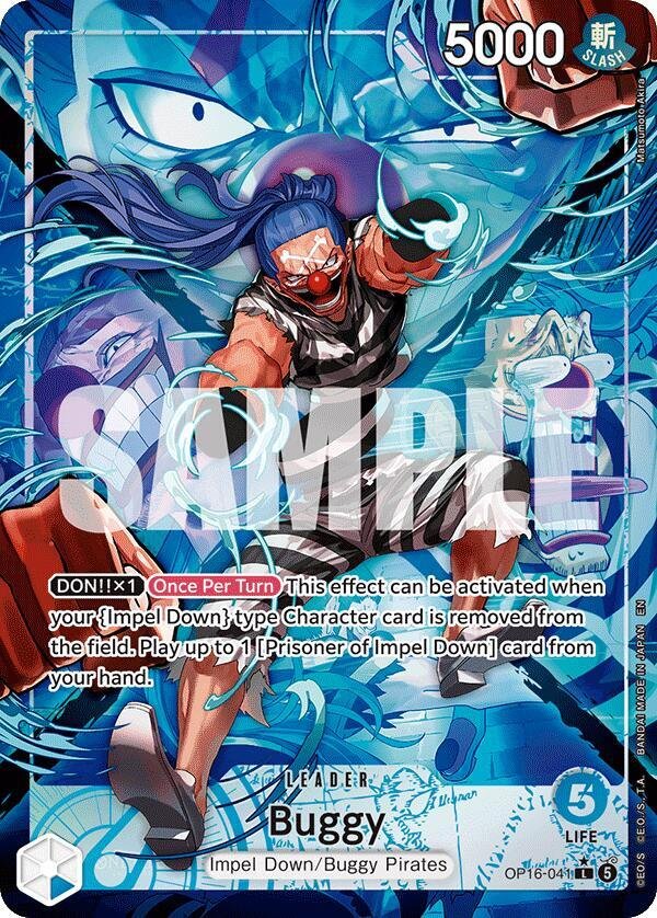 Buggy (041) (Alternate Art) - The Time of Battle (OP16) Buggy (041) (Alternate Art) - The Time of Battle (OP16)