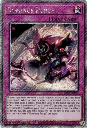 Dominus Purge (Platinum Secret Rare) Dominus Purge (Platinum Secret Rare)