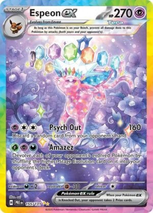 Espeon ex - 155/131 - SV Espeon ex - 155/131 - SV