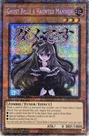 Ghost Belle & Haunted Mansion (Starlight Rare) Ghost Belle & Haunted Mansion (Starlight Rare)