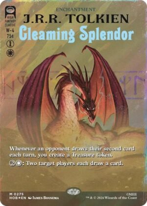 Gleaming Splendor (Borderless) (Surge Foil) - The Hobbit (HOB)