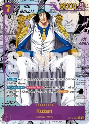 Kuzan (Manga) - The Time of Battle (OP16)