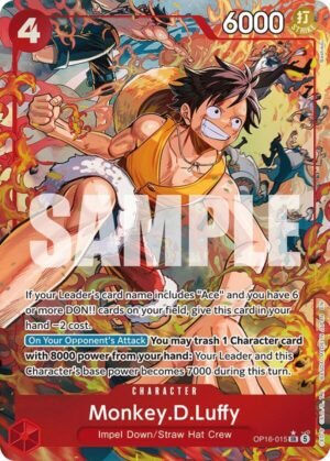 Monkey.D.Luffy (Alternate Art) - The Time of Battle (OP16)