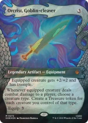 Orcrist, Goblin-cleaver (Showcase) (Surge Foil) - The Hobbit (HOB)
