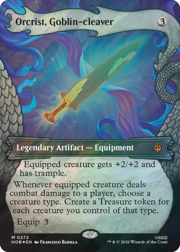 Orcrist, Goblin-cleaver (Showcase) (Surge Foil) - The Hobbit (HOB)