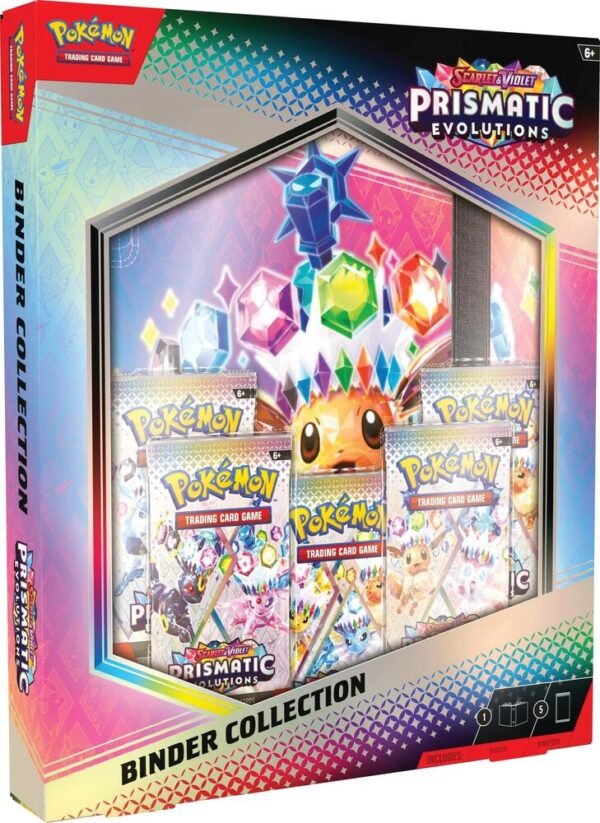 Prismatic Evolutions Binder Collection - SV Prismatic Evolutions Binder Collection - SV
