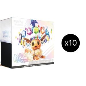 Prismatic Evolutions Elite Trainer Box Case - SV Prismatic Evolutions Elite Trainer Box Case - SV