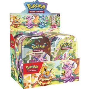 Prismatic Evolutions Mini Tin Display - SV Prismatic Evolutions Mini Tin Display - SV