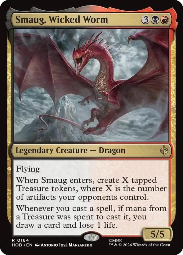 Smaug, Wicked Worm - The Hobbit (HOB)