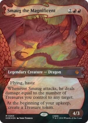 Smaug the Magnificent (Showcase) (Surge Foil) - The Hobbit (HOB)