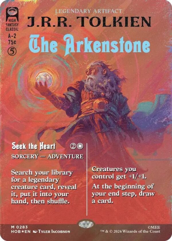The Arkenstone (Borderless) (Surge Foil) - The Hobbit (HOB) The Arkenstone (Borderless) (Surge Foil) - The Hobbit (HOB)