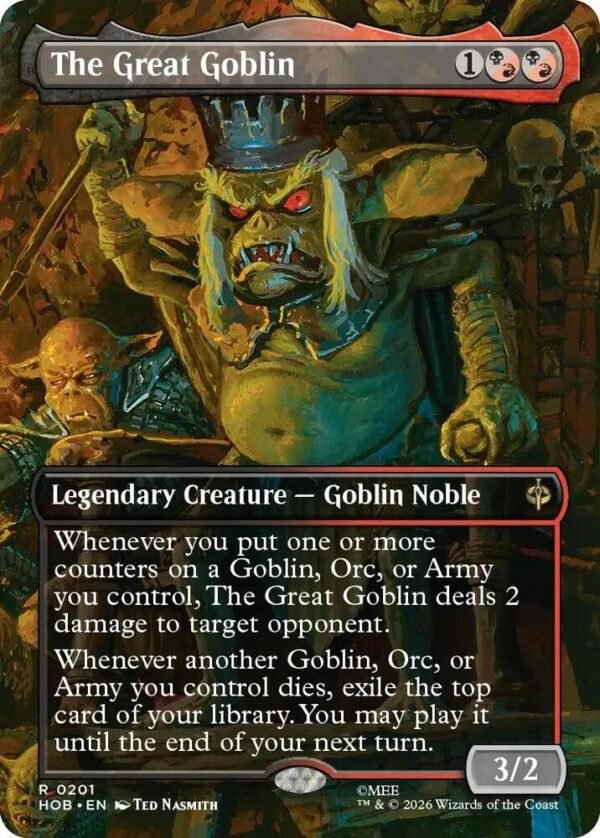 The Great Goblin (Borderless) - The Hobbit (HOB) The Great Goblin (Borderless) - The Hobbit (HOB)