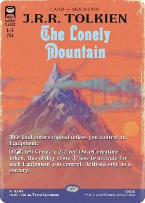 The Lonely Mountain (Borderless) - The Hobbit (HOB)